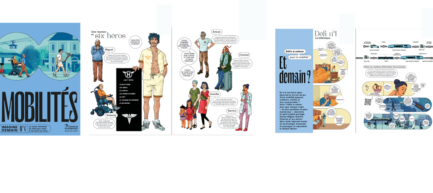Le Tome 4 de la collection Imagine Demain consacré aux Mobilités est sorti ! 